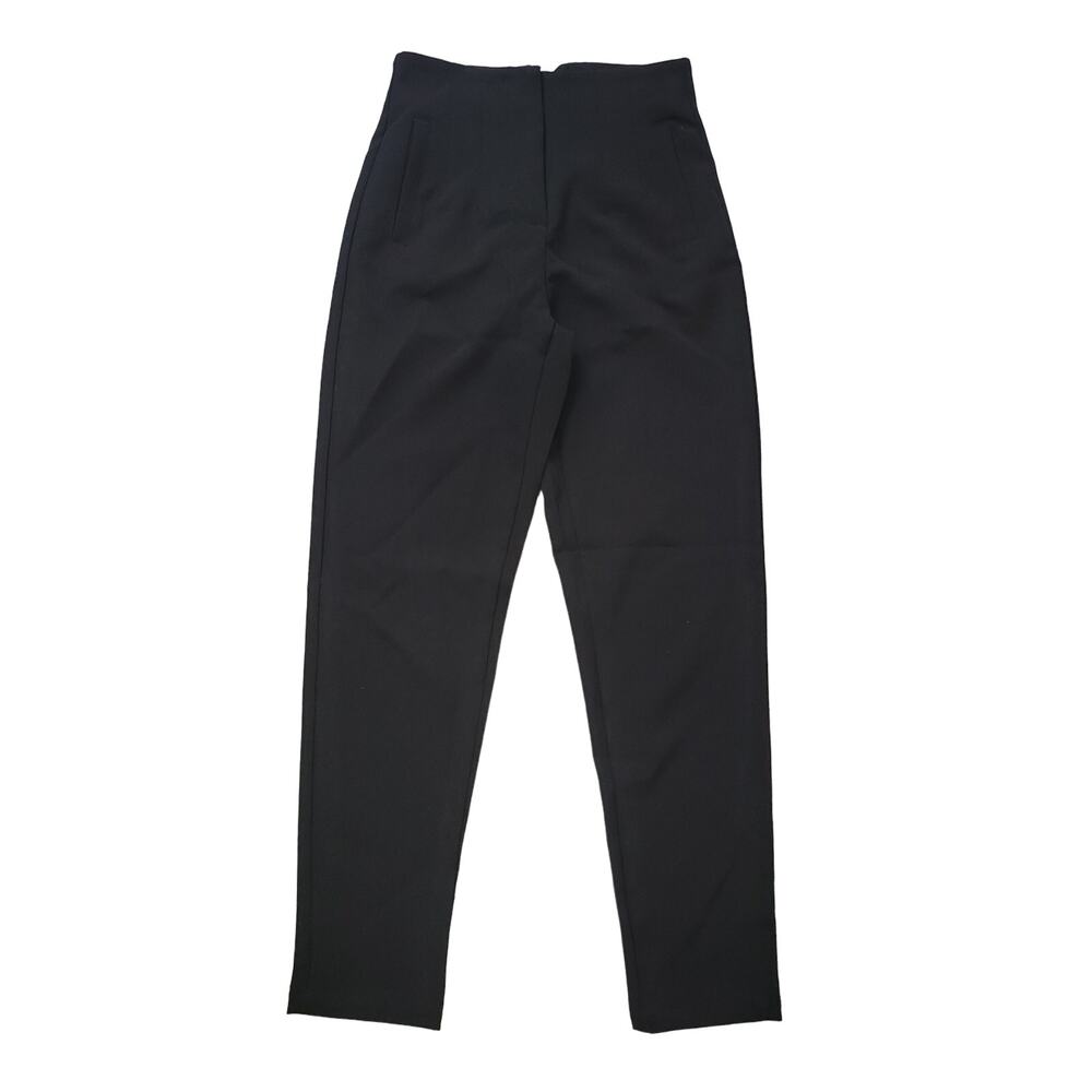 Nasty Gal Size S Slim Leg Ankle Black Dress Pants Minimalist Essential Office
